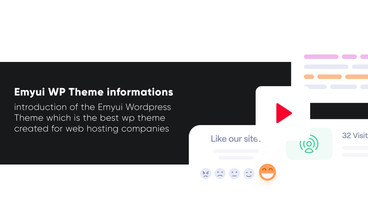 Emyui – Multipurpose Web Hosting WordPress Theme